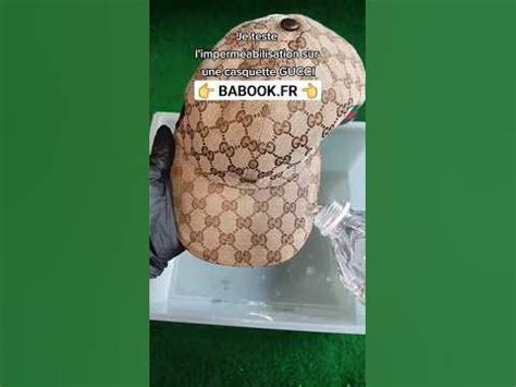 laver une casquette gucci